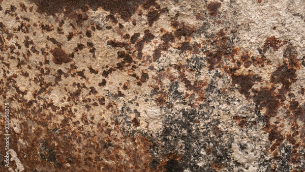 Fototapeta Anthracite rusty rock stone slate texture background. rust texture background.