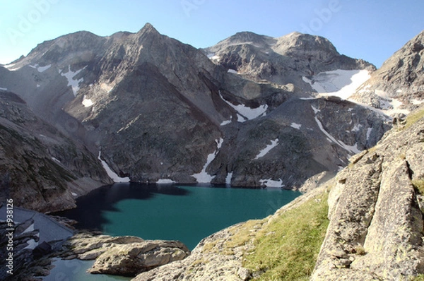 Obraz lac du portillon