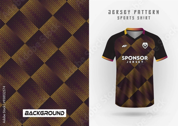 Obraz T-shirt sport, background, team jersey, wallpaper, racing, backdrop, cycling, football, game, running, pattern.	