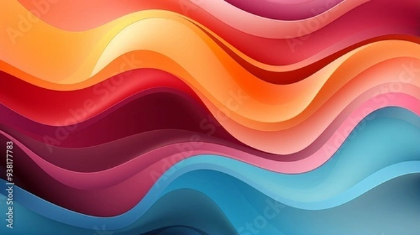 Obraz Sleek and Modern Presentation Background