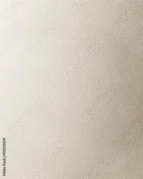 Fototapeta Subtle texture of smooth beige surface illuminated by soft natural light at midday