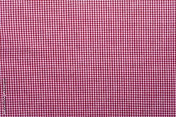 Fototapeta Red pattern fabric background