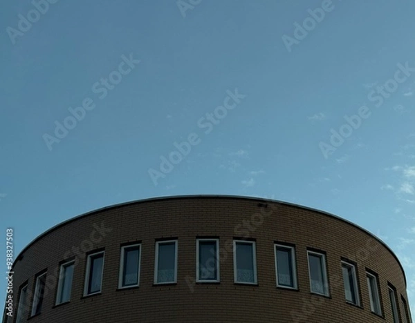 Obraz office building with sky