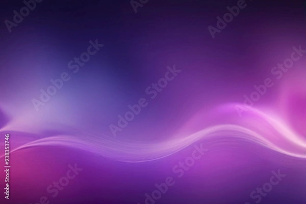 Fototapeta Mesmerizing abstract background with defocused motion lines in purple shades, ethereal atmosphere. For modern design, digital artwork, presentation, serene backdrop, application, artistic projects