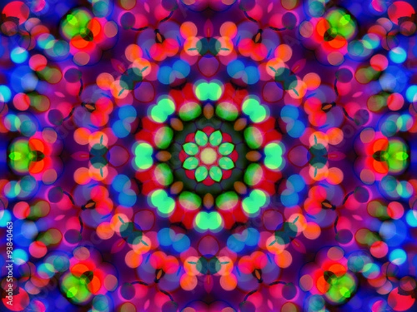 Fototapeta Abstract background pattern, kaleidoscope