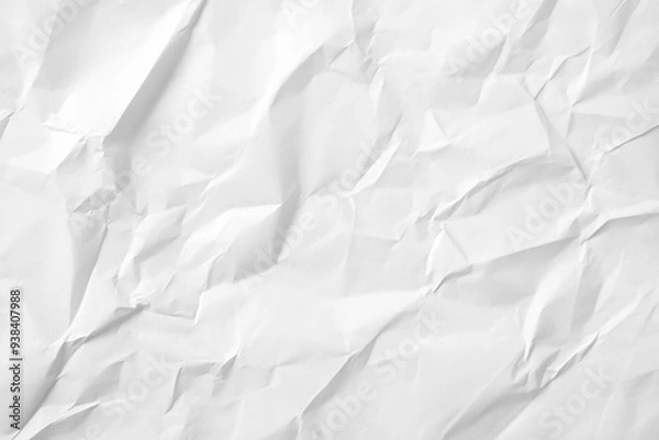 Fototapeta a crumpled sheet of paper texture