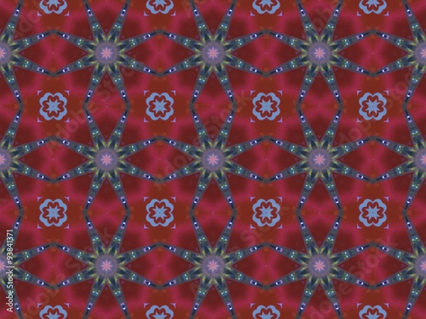 Fototapeta Abstract background pattern, kaleidoscope