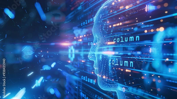 Fototapeta Technological Intelligence