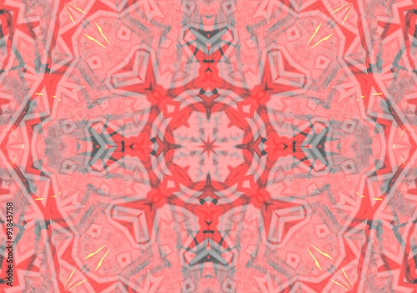 Fototapeta Abstract background pattern, kaleidoscope