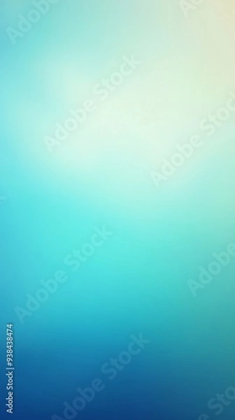 Obraz vertical Blue and Yellow  green Flat Gradient Background with Blurred 