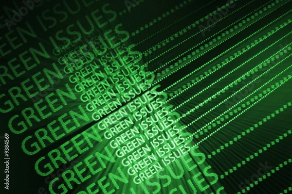 Fototapeta Green Issues - Green