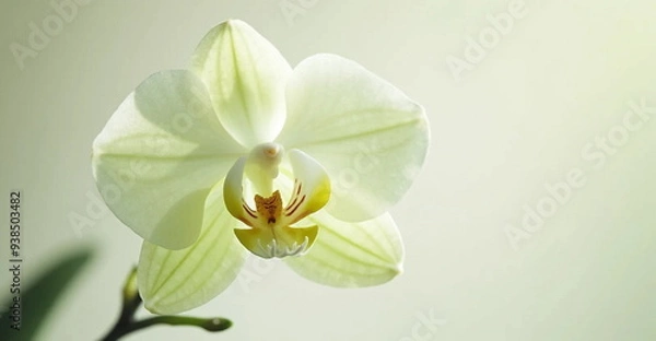 Obraz white orchid flower