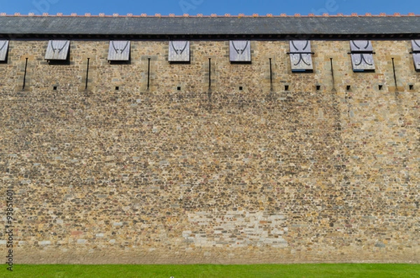 Obraz Cardiff Castle wall