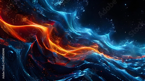 Obraz abstract background with space