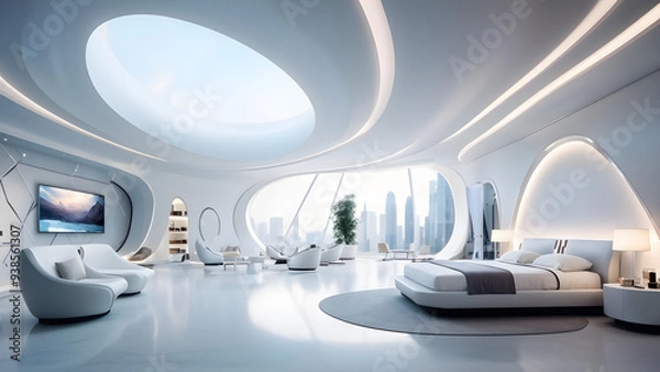 Obraz contemporary hotel interior