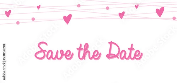 Obraz Save the Date
