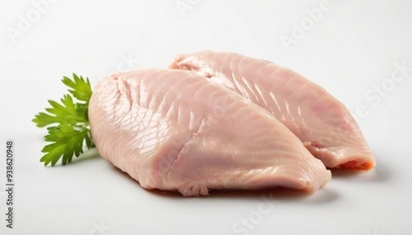 Fototapeta  Freshly sliced meat ready to cook