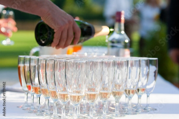 Fototapeta Réception Champagne