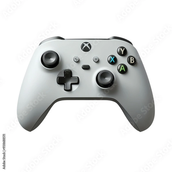Fototapeta Experience gaming like never before with this sleek Xbox controller, designed for comfort and precision. Its intuitive layout enhances gameplay for casual and competitive gamers alike.