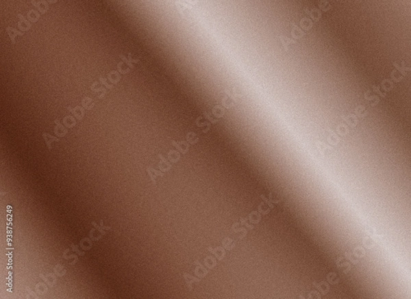 Fototapeta A smooth, brownish gradient with a subtle metallic sheen noise texture background