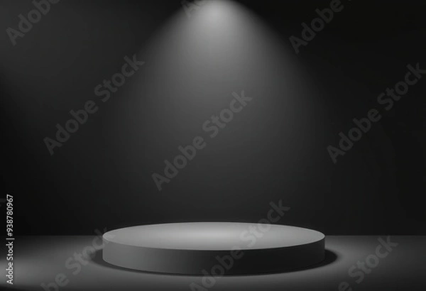 Obraz spotlight on stage