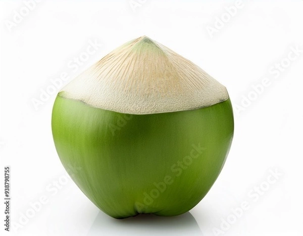 Obraz Opened Green Coconut