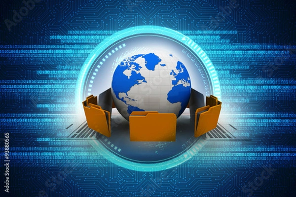 Fototapeta Computer Network