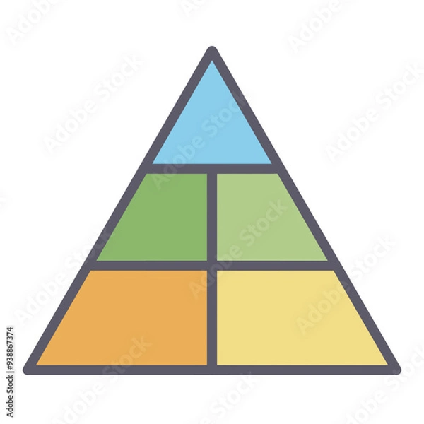 Obraz Maslow Pyramid
