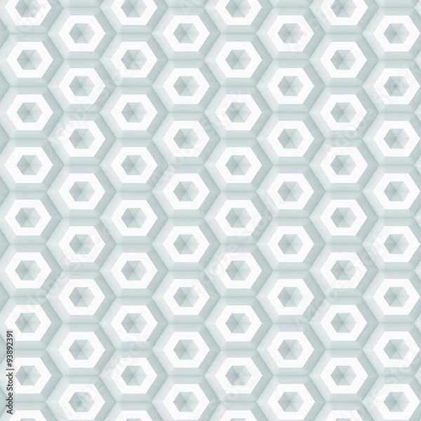 Fototapeta Seamless White Pattern