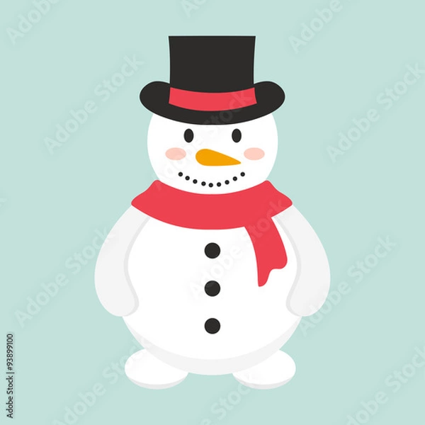 Obraz snowman