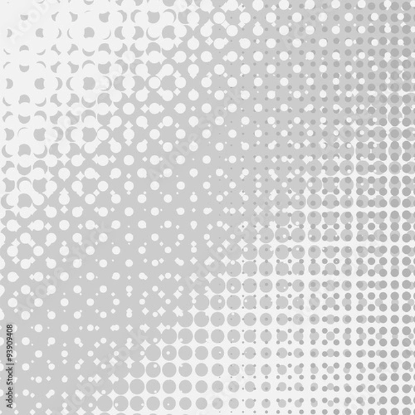 Obraz Halftone Patterns.  Dotted Background