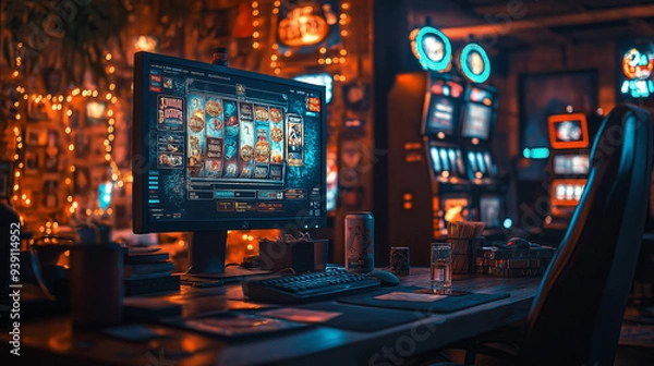 Obraz パソコンでオンラインカジノ