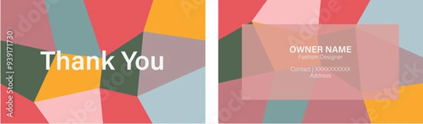 Obraz abstract colorful background with squares