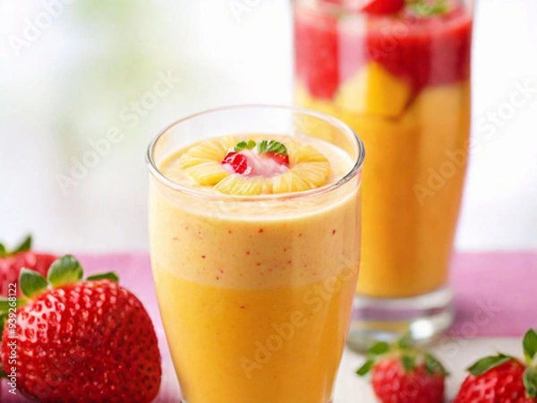 Fototapeta fruit smoothie
