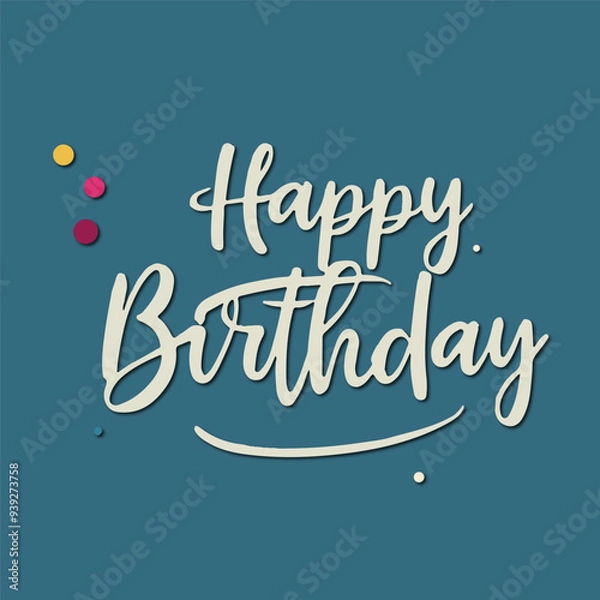 Obraz simple birthday card