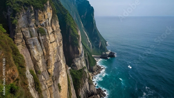Fototapeta cliff landscape