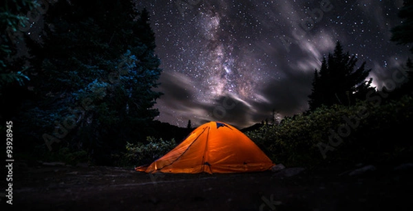 Obraz Namiot pod Drogą Mleczną