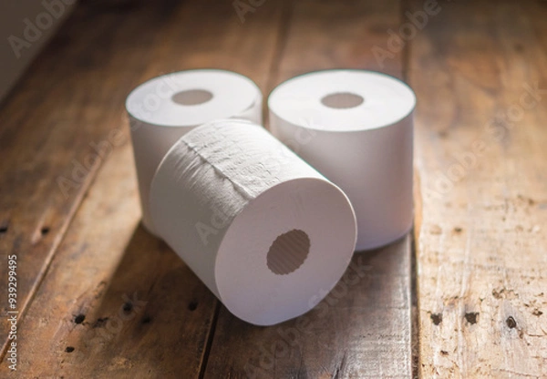 Fototapeta トイレットペーパー