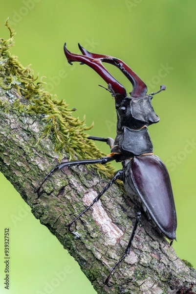 Fototapeta a beetle called Lucanus cervus