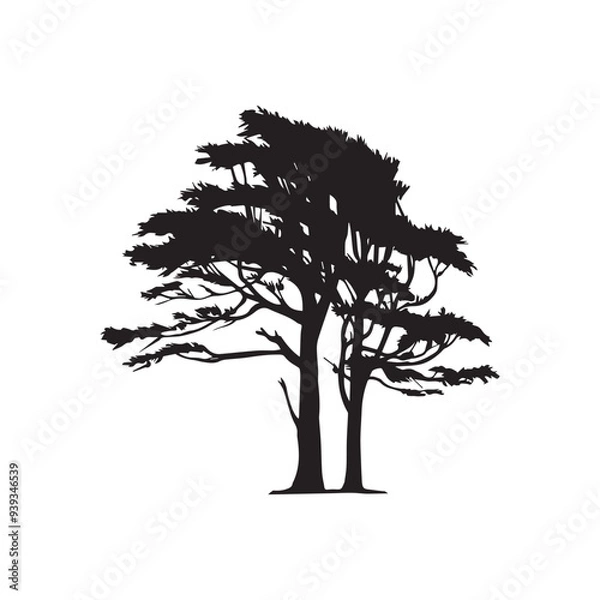 Obraz Timeless Tree Silhouette.
