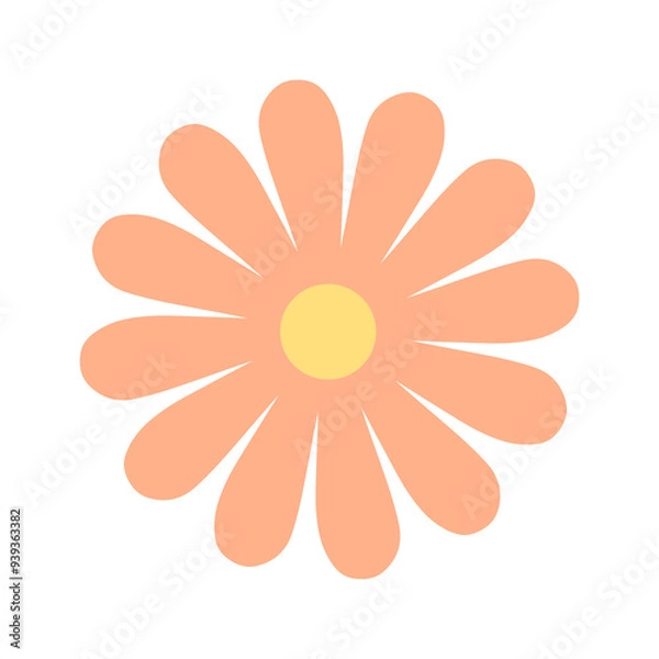 Obraz orange flower