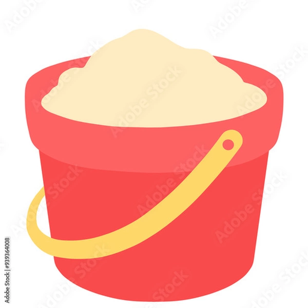 Obraz sand bucket