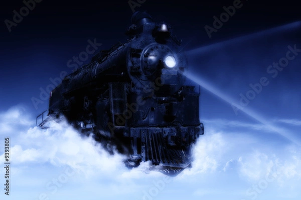 Fototapeta heavenly train