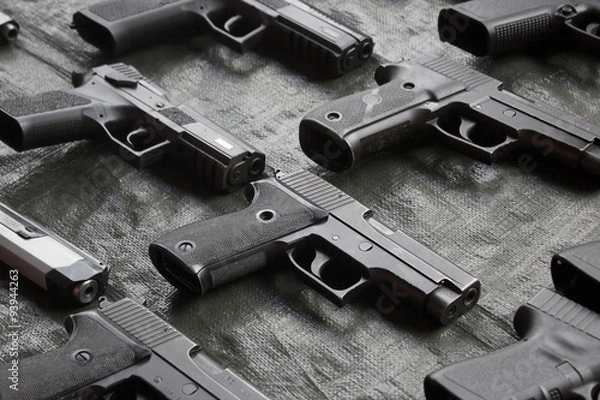 Fototapeta Pistolety