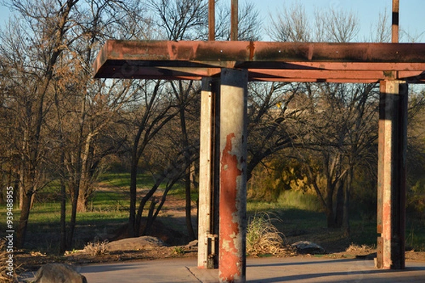 Fototapeta Old frame backdrop