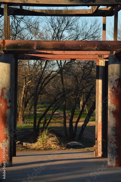 Fototapeta Old structure