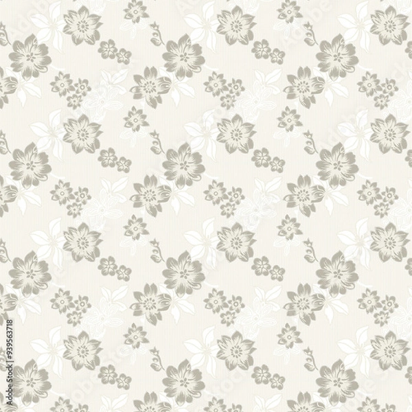 Fototapeta border, edge, elegant, graphic, ornament, outline, petal, picture, poster, textile, springtime, no people, ornate, mosaic, print, simplicity, colourful, ideas, doodle, creativity, colors, trendy,
