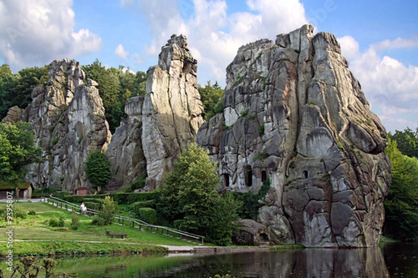 Obraz Externsteine im Teutoburger Wald
