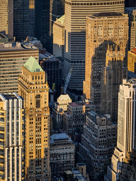 Obraz Time square au couché de soleil