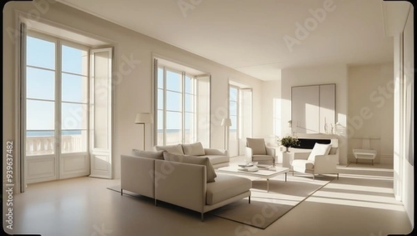 Obraz modern living room